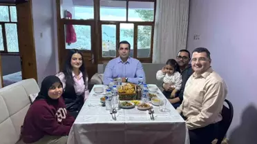 Kaymakam Tutay, Ramazan İftarında Erim Ailesiyle Bir Araya Geldi