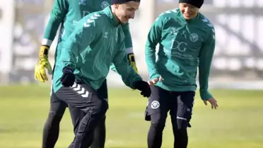 Konyaspor Kasımpaşa Hazırlıklarını Tamamladı