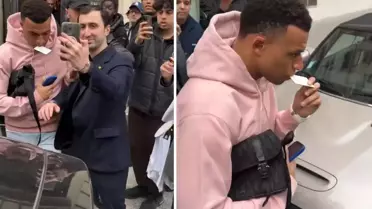 Mabappe, fotoğraf çektirmek isteyen hayranını bin pişman etti