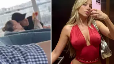 Sürpriz aşk belgelendi: Daha fazla kaçamadılar