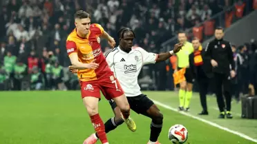 Beşiktaş, Derbide Galatasaray'a 1-0 Mağlup Oldu