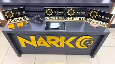 Uşak'ta Uyuşturucu Operasyonu: 3 Tutuklama