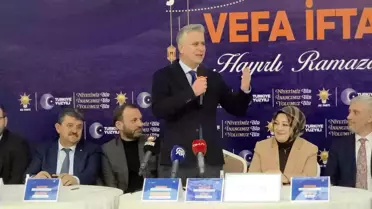 AK Parti Genel Başkan Yardımcısı Hasan Basri Yalçın Kütahya'da teşkilatla buluştu
