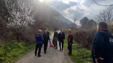 Yıldırım'da Dağda Düşen Yürüyüşçü Kurtarıldı