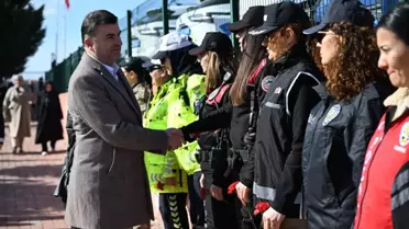 Kadın Polisler, 8 Mart'ta Şehit Nefize Çetin Özsoy'u Andı