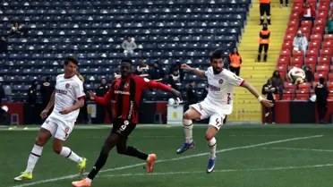 Gaziantep FK ve Karagümrük 1-1 Berabere Kaldı