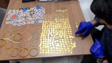 Sabaha karşı kapıya geldi! Altın dolu çantayla kaçarken suçüstü yakalandı