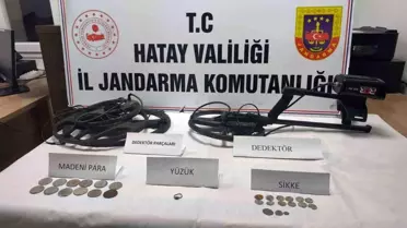 Hatay'da Tarihi Eserler Ele Geçirildi