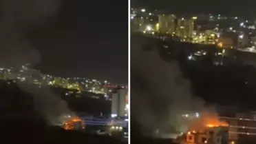 Süleymaniye'ye İHA'lı saldırı! Otelin yakını isabet aldı