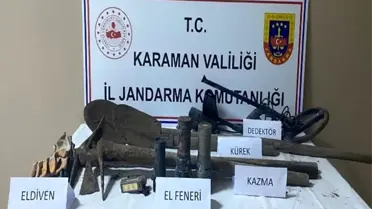 Karaman'da Uyuşturucu ve Kaçak Malzeme Operasyonu