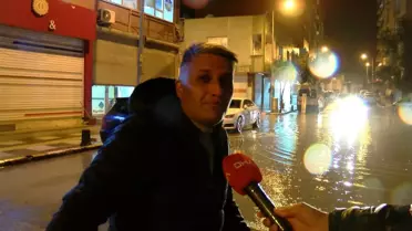 Kızıltepe'de Sağanak Su Baskınlarına Yol Açtı