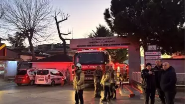 Hastanede yangın: 11 hasta tahliye edildi