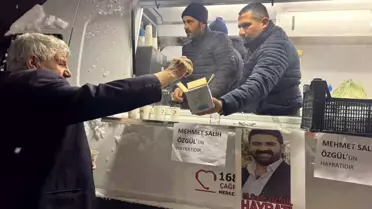 Muradiye'de Lokma İkramı ile Ramazan Coşkusu