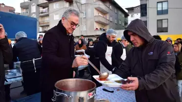 Osmangazi'de gönül sofraları Geçit Mahallesi'nde kuruldu