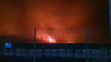 Kadirli'de Entg. Tavuk Kesimh. Yangını