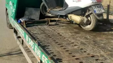 Eskişehir'de Motosiklet Kazası