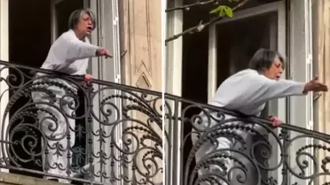 Paris'te bayraklı İran savaşı kutlamasına sert tepki