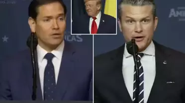 Savaş ABD'yi fena vurdu! 2 bakan arasındaki gerilim kameralara yansıdı