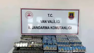 Van'da Gümrük Kaçağı Malzeme Ele Geçirildi