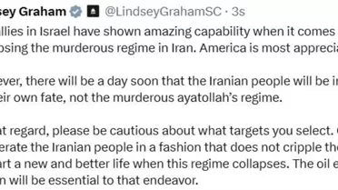 Lindsey Graham: İran'ın Petrolü Hayati Önemde