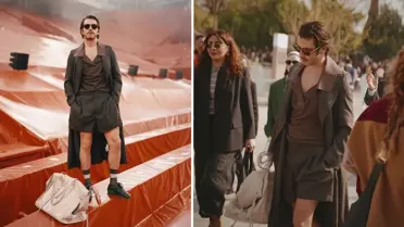 Boran Kuzum'un Paris Moda Haftası tarzı gündem oldu