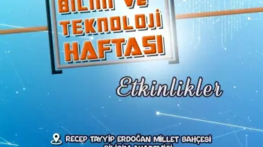 Büyükşehir'den, Bilim ve Teknoloji Haftası'nda dolu dolu etkinlikler
