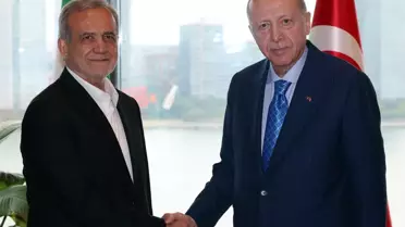 Erdoğan ile Pezeşkiyan arasında telefon görüşmesi