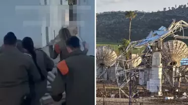 Hizbullah'ın saldırısından İsrail askerleri böyle kaçtı