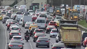 İstanbul'da Trafik Yoğunluğu Yüzde 62