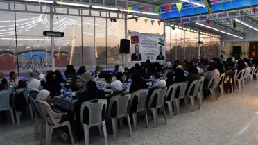 Kardeş şehir Şam'da iftar sofraları kuruldu