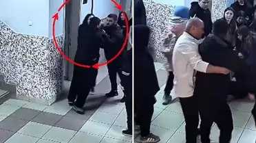 Kardeşine söyleneni duyunca okulu basıp 2 öğrenciyi darp etti