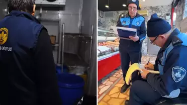 Kasapları denetleyen ekipler, gördükleri manzarayı affetmedi