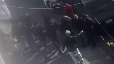 Kasımpaşa'da Motokurye Kavgası