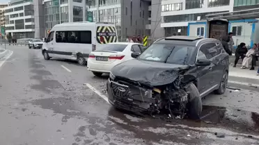 Sarıyer'de Zincirleme Kaza: 4 Yaralı