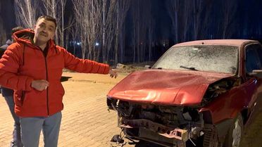 Kayseri'de Satılan Araç Kazalı Bulundu