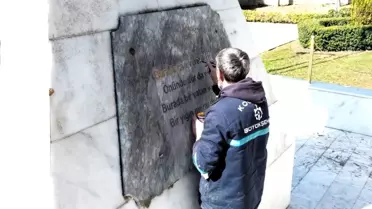 Şehitlikler 18 Mart'a hazırlanıyor