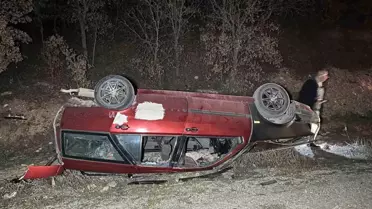 Uşak'ta Trafik Kazası: 5 Yaralı