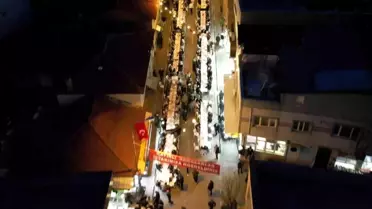 Bursa'da 4.500 Kişilik Cadde İftarı