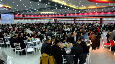 Erzincan TSO'nun iftar programı yoğun katılımla gerçekleştirildi