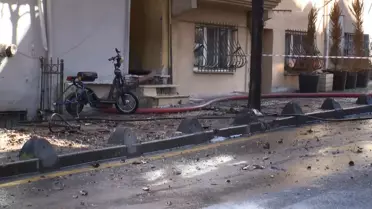Esenler'de Çatı Katında Yangın