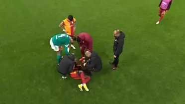 Galatasaray taraftarını maç sonunda korkutan görüntü