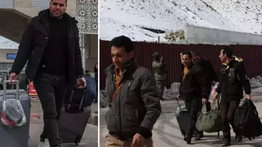 Görüntüler Türkiye sınırından: Savaşın başladığını gördük ve geldik