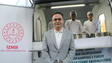 İzmir'de Mesleki ve Teknik Anadolu Lisesi Öğrencilerinden Ramazan İftarı