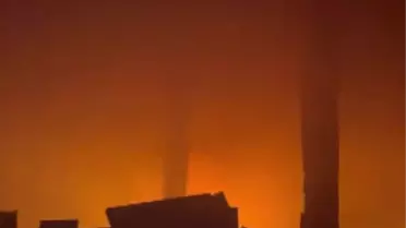 Kahramanmaraş'taki Fabrikada Yangın