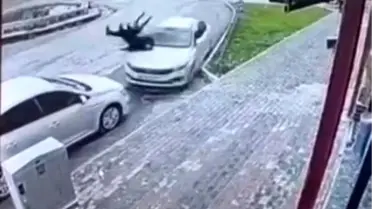 İdil'de Otomobil Yayalara Çarptı