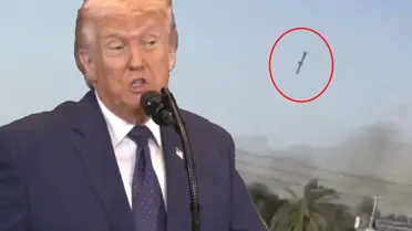 Trump'a infial yaratan görüntü soruldu! Yanıtı olaydan daha skandal