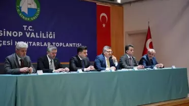 Türkeli'de Muhtarlar Toplantısı