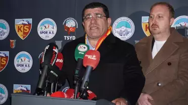 Kayserispor Başkanı Hakemleri Eleştirdi