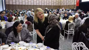 Başkan Doğan gazi ve şehit yakınları ile iftarda bir araya geldi