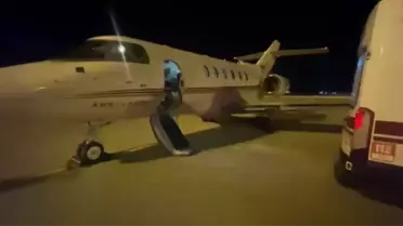 Kalp Anomalisi Olan Bebek Uçak Ambulansla Konya'ya Sevk Edildi